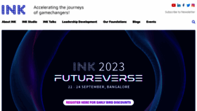 What Inktalks.com website looked like in 2024 (2 years ago)