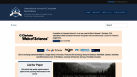 What Ijcaonline.org website looked like in 2024 (2 years ago)