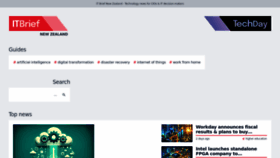 What Itbrief.co.nz website looks like in 2024 