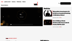 What Iabmexico.com website looks like in 2024 