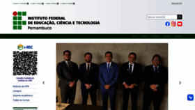 What Ifpe.edu.br website looked like in 2024 (1 year ago)