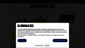 What Ilsecoloxix.it website looks like in 2024 