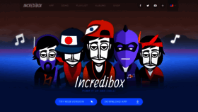 What Incredibox.com website looks like in 2024 