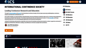 What Ics.org website looks like in 2024 