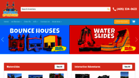 What Inflatableadventures.org website looks like in 2024 