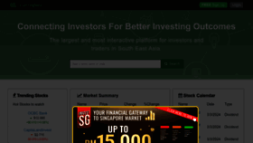 What Investingnote.com website looks like in 2024 