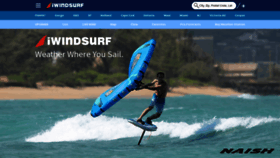What Iwindsurf.com website looks like in 2024 