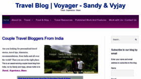 What Imvoyager.com website looks like in 2024 