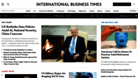 What Ibtimes.com website looks like in 2024 