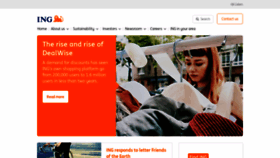 What Ing.com website looked like in 2024 (1 year ago)