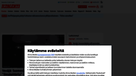 What Iltalehti.fi website looked like in 2024 (2 years ago)