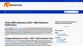What Indiastudychannel.com website looks like in 2024 