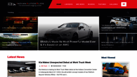 What Indianautosblog.com website looks like in 2024 