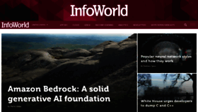 What Infoworld.com website looks like in 2024 