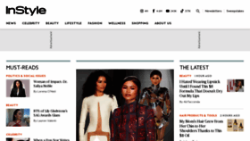 What Instyle.com website looks like in 2024 