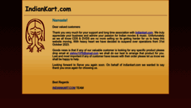 What Indiankart.com website looks like in 2024 