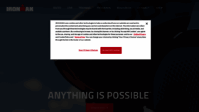 What Ironman.com website looks like in 2024 