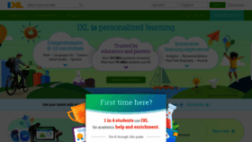 What Ixl.com website looks like in 2024 