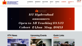 What Iith.ac.in website looks like in 2024 