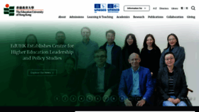 What Ied.edu.hk website looks like in 2024 