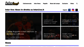 What Interlive.it website looks like in 2024 