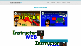 What Instructorweb.com website looks like in 2024 