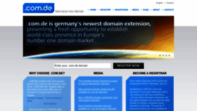What Immobilienunternehmen.com.de website looks like in 2024 