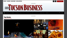 What Insidetucsonbusiness.com website looks like in 2024 