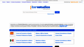 What Iberestudios.com website looks like in 2024 