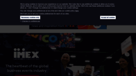 What Imexamerica.com website looks like in 2024 