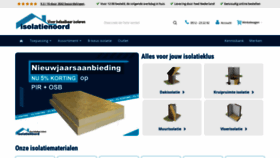 What Isolatienoord.nl website looks like in 2024 