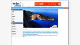 What Ionian-islands.com website looks like in 2024 
