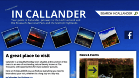What Incallander.co.uk website looks like in 2024 