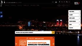 What Izmir.bel.tr website looks like in 2024 
