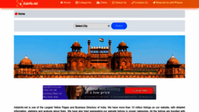 What Indiainfo.net website looks like in 2024 