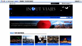 What Inoutviajes.com website looks like in 2024 