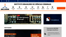 What Ibccrim.org.br website looks like in 2024 