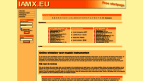 What Iamx.eu website looks like in 2024 
