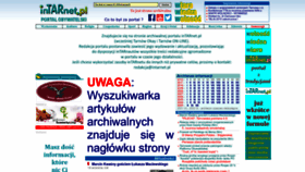 What Intarnet.pl website looks like in 2024 