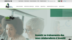What Ibp.org.br website looks like in 2024 