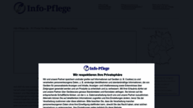 What Info-pflege.de website looked like in 2024 (1 year ago)