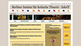 What Inkrit.de website looks like in 2024 