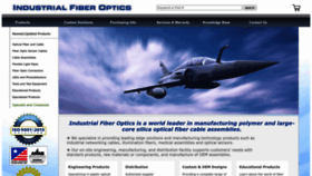 What I-fiberoptics.com website looks like in 2024 