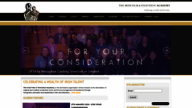 What Ifta.ie website looks like in 2024 