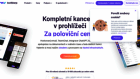 What Icewarp.cz website looked like in 2024 (2 years ago)