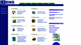 What Iaeng.org website looks like in 2024 