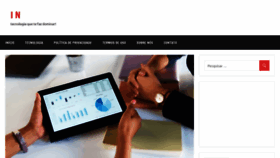 What I-n.tech website looked like in 2024 (1 year ago)