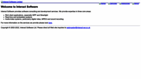 What Interact-sw.co.uk website looked like in 2024 (2 years ago)