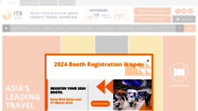 What Itb-asia.com website looks like in 2024 