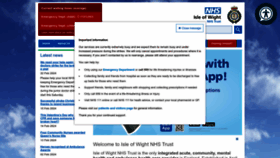 What Iow.nhs.uk website looks like in 2024 